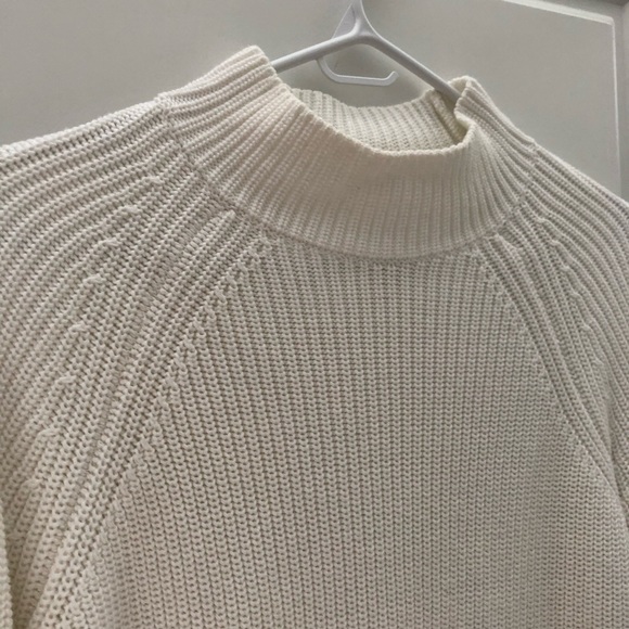 White Turtleneck Sweater - Picture 2 of 4